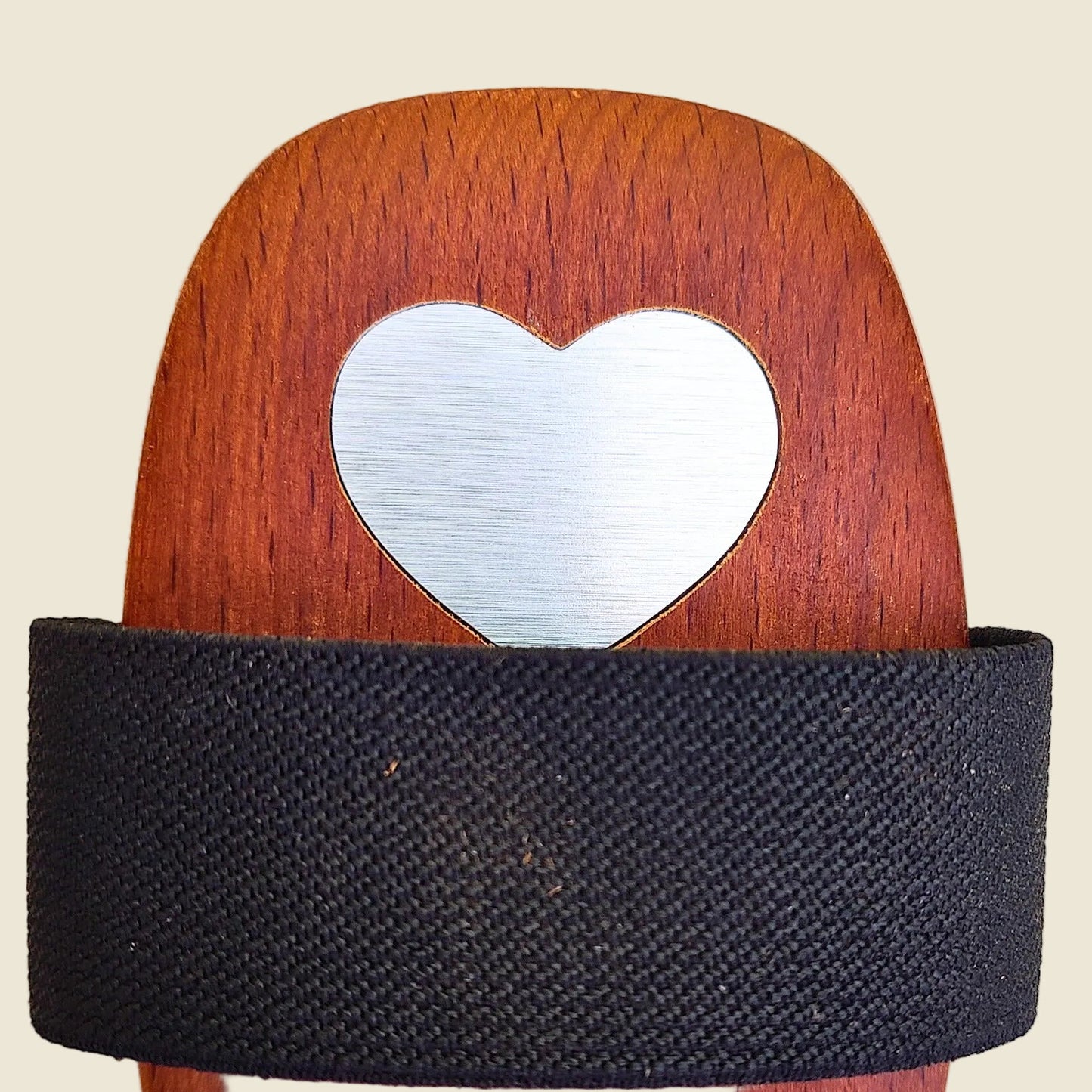 Schmusebürste Silbernes Herz